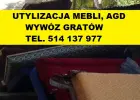 Likwidacja mieszkań, opróżnianie lokali, wywóz gabarytów, utylizacja 