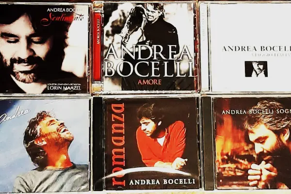 Polecam Znakomity Zestaw 5 Albumów CD 6 CD  ANDREA BOCELLI