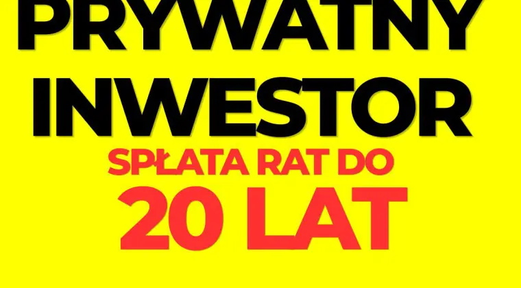Prywatny Inwestor  raty notarialne do 20 lat