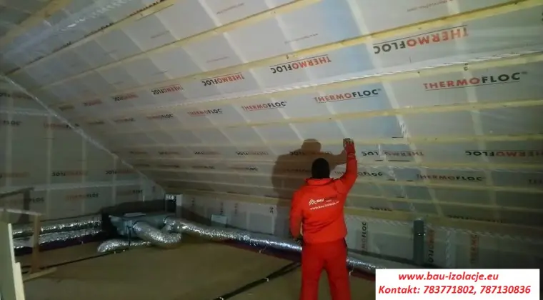 Ocieplenia domów celulozą