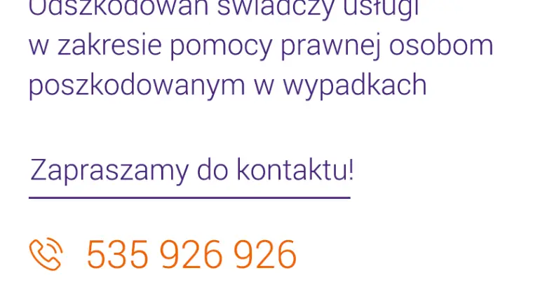 Zostałeś ofiarą wypadku lub kolizji? Pomożemy!!!