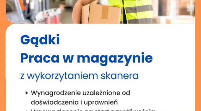 Pracownik magazynowy - Gądki