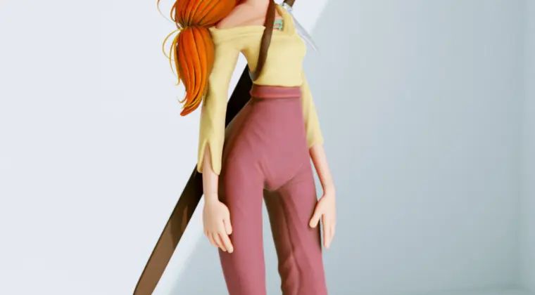 Oferuję usługi tworzenia modeli 3D postaci, modeli do gier