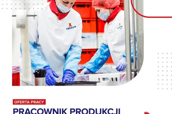 Pracownik Produkcji -  praca na I zmianę – Kutno