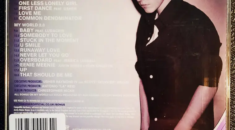 Polecam Znakomity Album CD -JUSTIN BIEBER Album - My Worlds 1-2