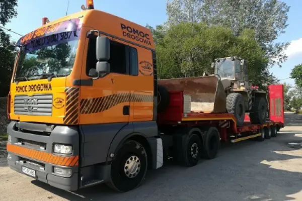 Transport maszyn budowlanych Poznań - Przewóz maszyn rolniczych
