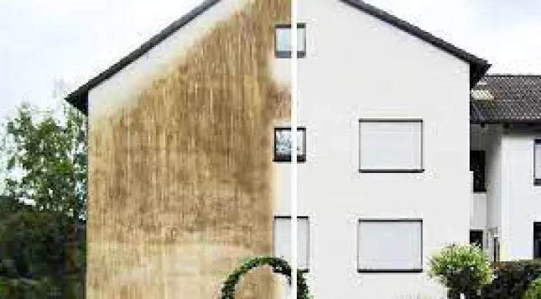 Mycie elewacji Słupsk. Mycie elewacji Ustka. CleanTECH - Usługi mycia ciśnieniowego