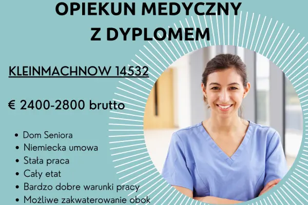 OPIEKUN MEDYCZNY - KLEINMACHNOW obok Berlina 14532