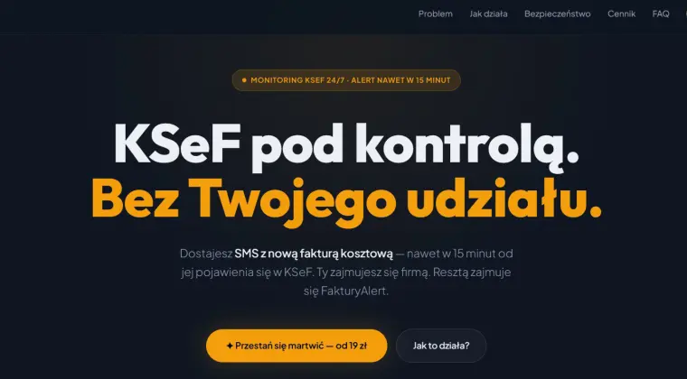 KSeF 2026: Śpij spokojnie. Otrzymuj powiadomienia o fakturach kosztowych!