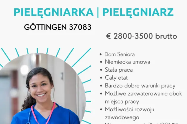 Pielęgniarze / pielęgniarki poszukiwane - GÖTTINGEN 37083