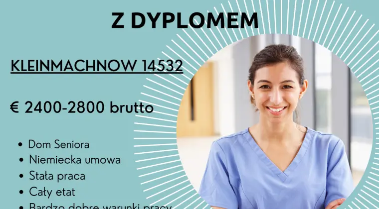OPIEKUN MEDYCZNY - KLEINMACHNOW obok Berlina 14532
