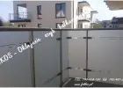 Oklejamy balkony w Warszawie- Folie matowe na szklane szyby balkonowe -Usługa oklejania balkony Wawa