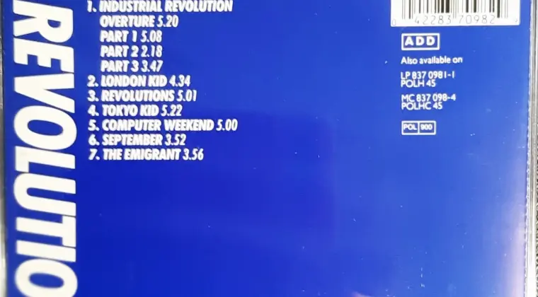 Polecam Album CD JEAN MICHEL JARRE -Album Revolutions