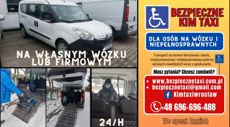 Przewóz Niepełnosprawnych Osób Transport Taxi Wrocław