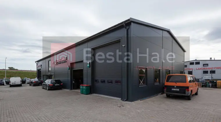 Hala stalowa 15 x 15 magazyn, garaż, warsztat