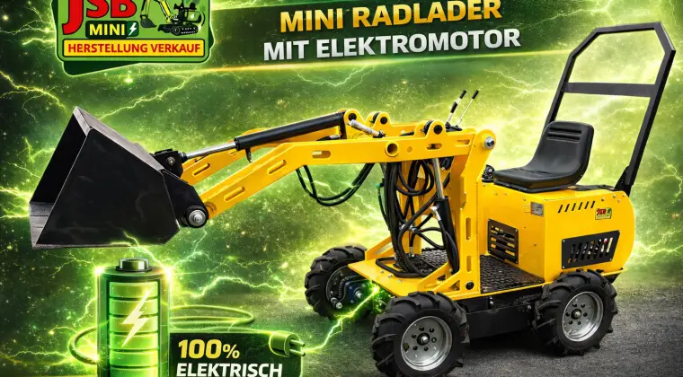 Elektryczna E Ładowarka E Koparka NOWE 2026 | Prosto od Producenta JSB MINI