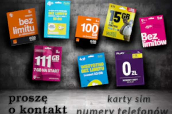 Karty Sim Startery Usługi Aktywacje Orange itp.