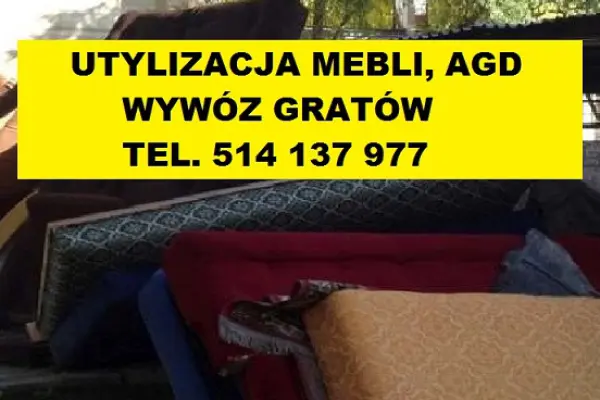 Likwidacja mieszkań, opróżnianie lokali, wywóz gabarytów, utylizacja 