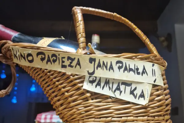 Wino z 1999 roku Od Jana Pawła II