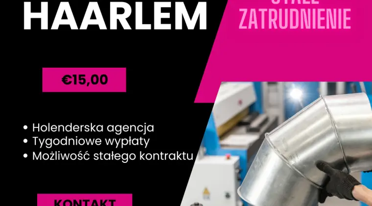 Pracownik produkcji metalurgia - Haarlem
