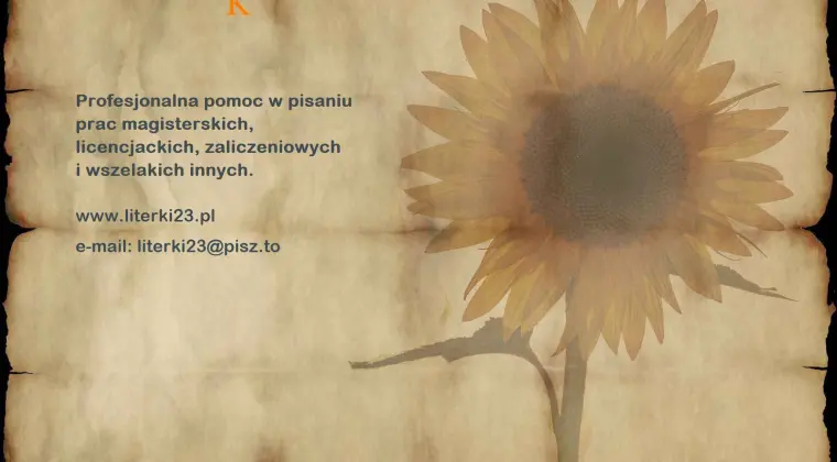 Profesjonalna pomoc w pisaniu prac magisterskich i licencjackich