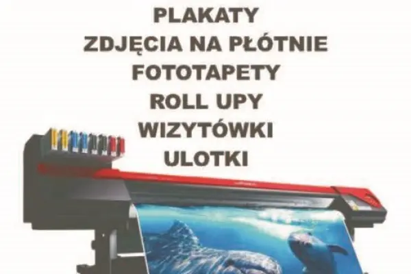 Reklama zewnętrzna - projekt, wydruk