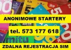 Działające zarejestrowane karty SIM prepaidy startery telefoniczne AKTYWNE Łódź