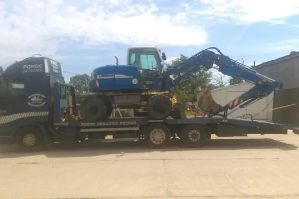 Transport wózków widłowych Poznań