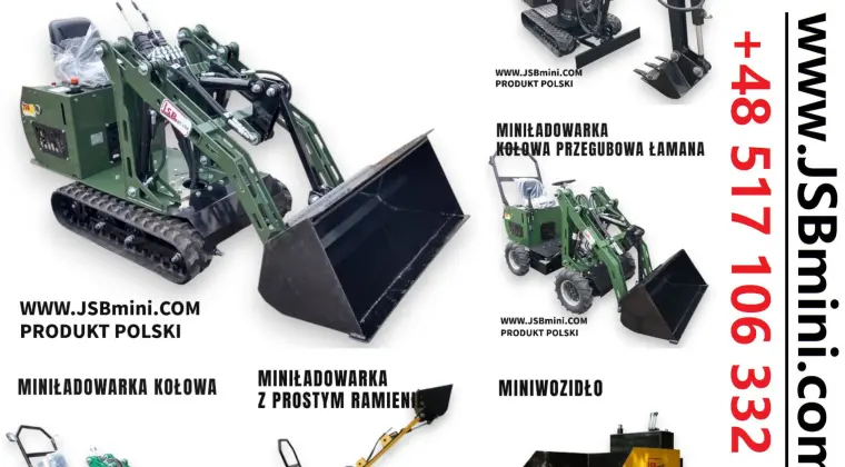 Ładowarka Koparka Wozidło - NOWE 2026 - Prosto od Producenta JSB POLSKA