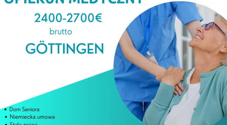 Opiekun medyczny z dyplomem Göttingen