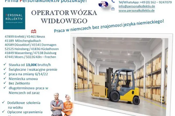 OPERATOR WÓZKA WIDŁOWEGO