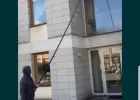 Mycie elewacji budynków, mycie szyb na wysokości