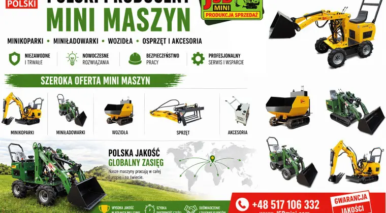 Osprzęt Rolniczy Budowlany + Koparki Ładowarki Wozidła JSB