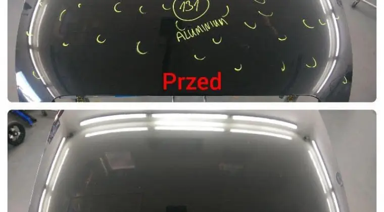 Naprawa wgniotek po gradzie 