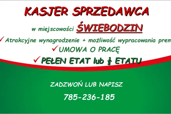 KASJER-SPRZEDAWCA