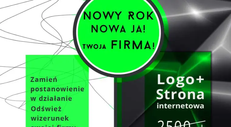 Logo+strona www - Prmocja na Nowy Rok- Odśwież wizerunek swojej firmy 