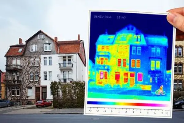 Obniżyć koszty ogrzewania ? Termowizja i badania szczelności. Wycieki.