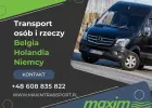 Transport komfortowym busem  na trasie Polska - Niemcy - Holandia - Be