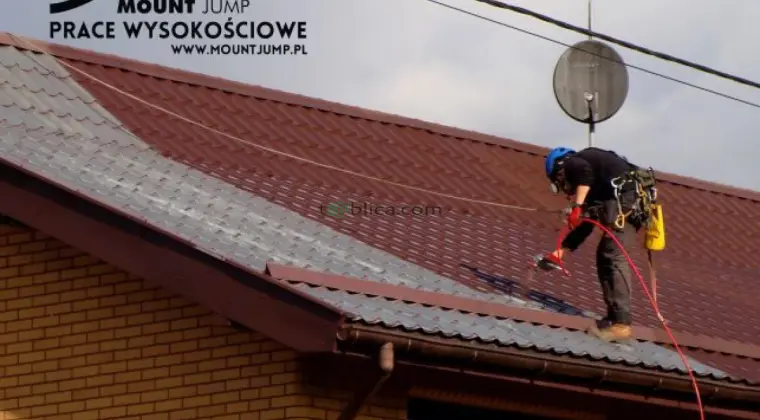 Mycie i malowanie dachów