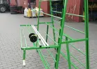 Stojak do folii, agrotkaniny z licznikiem i zwijakiem
