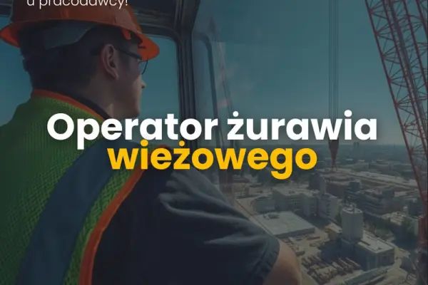 Operator żurawia wieżowego - Niemcy