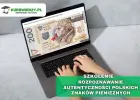 Rozpoznawanie autentyczności polskich znaków pieniężnych (E-learning)