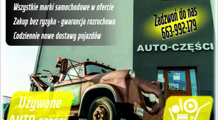 ZŁOMOWANIE SAMOCHODÓW - SKUP AUT - NAJWYŻSZE CENY W REGIONIE