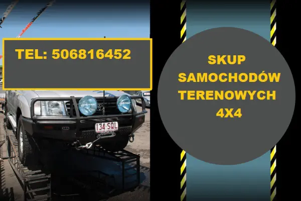 SKUP SAMOCHODÓW TERENOWYCH 4X4 TERENOWE TERENOWY
