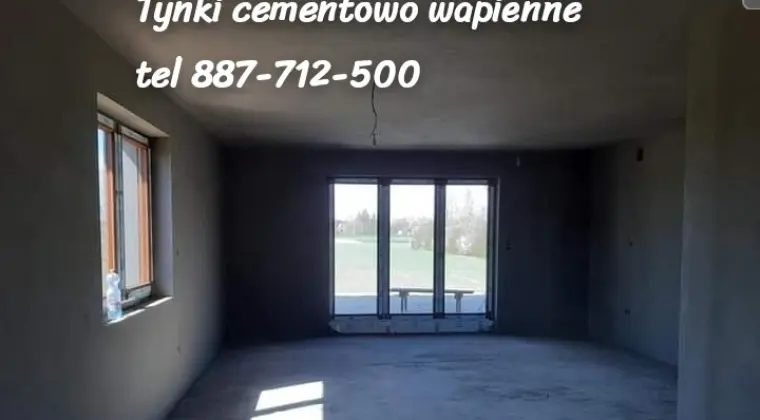 Tynki cementowo wapienne