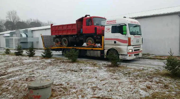 Holowanie tir Poznań