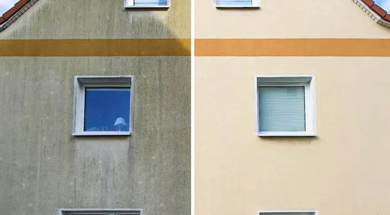 Mycie elewacji Słupsk. Mycie elewacji Ustka. CleanTECH - Usługi mycia ciśnieniowego