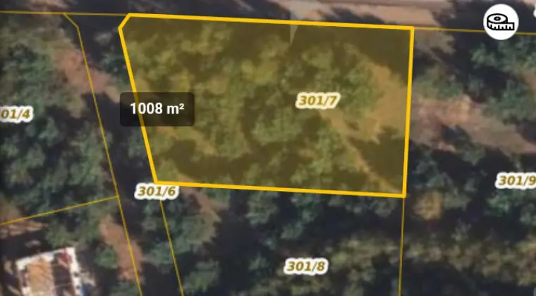 Działka budowlana 1008 m² przy lesie – Skudzawy 🌲 🏠