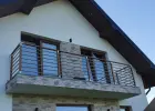 Balustrada tarasowa Fello STANDARD balkon taras aluminium barierka