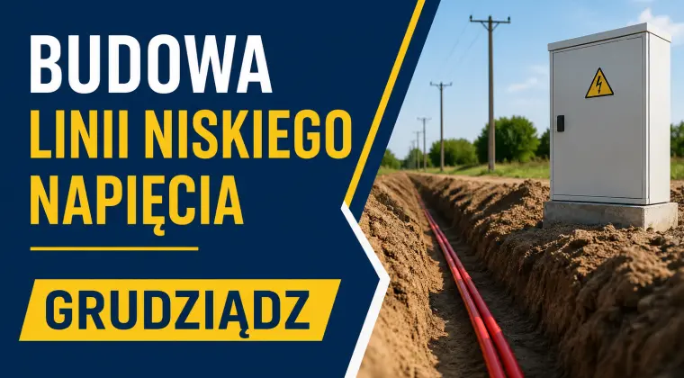 PODWYKONAWCA – BUDOWA LINII NISKIEGO NAPIĘCIA | GRUDZIĄDZ